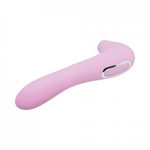 Клиторальный стимулятор Smoooch розовый от WOOOMY