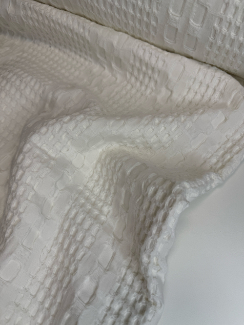 Шелковистая вафля цвет крем