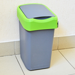 Контейнер для мусора 10л "Smart Bin", зеленый