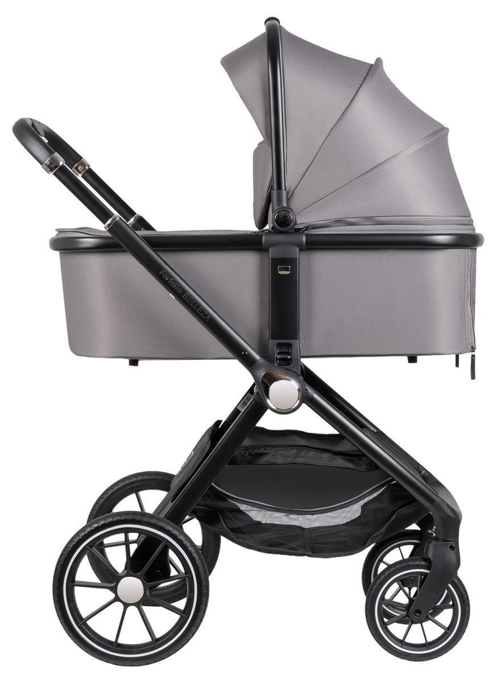 Детская коляска Farfello Belleza 3 в 1 2025 серый
