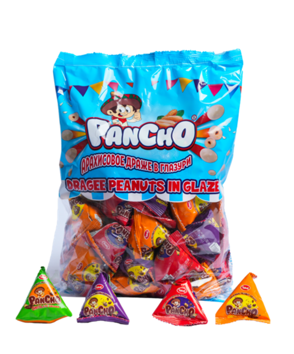 Шоколадное драже Yakar "PanCho" 1кг*8 пакетов