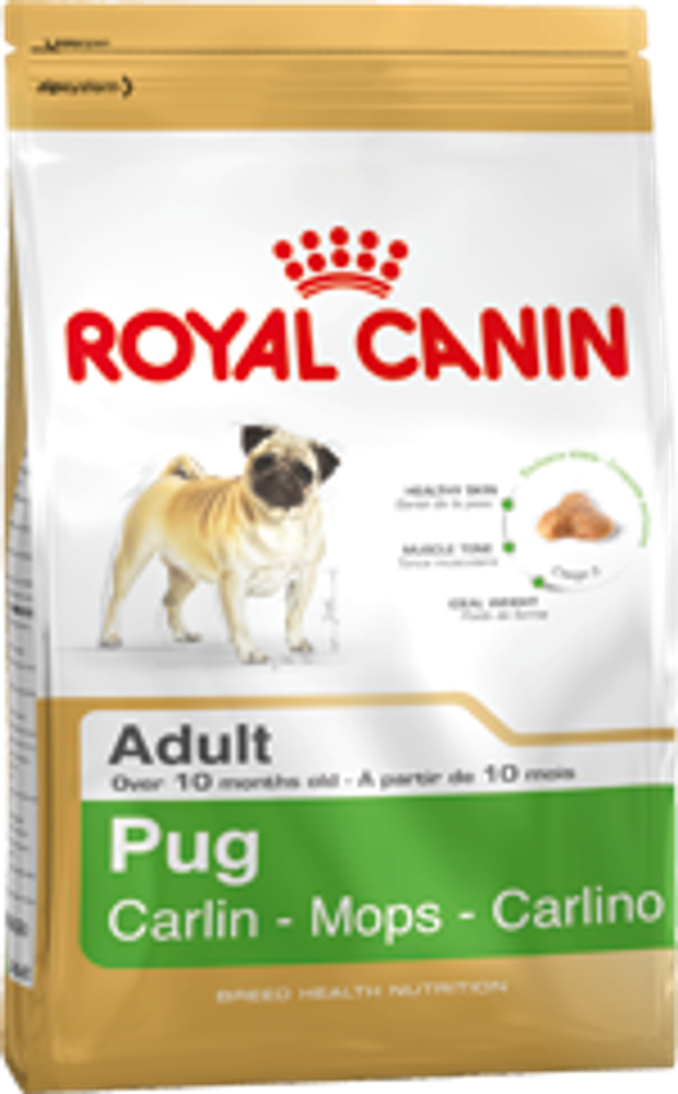 Royal canin PUG ADULT для собак породы Мопс
