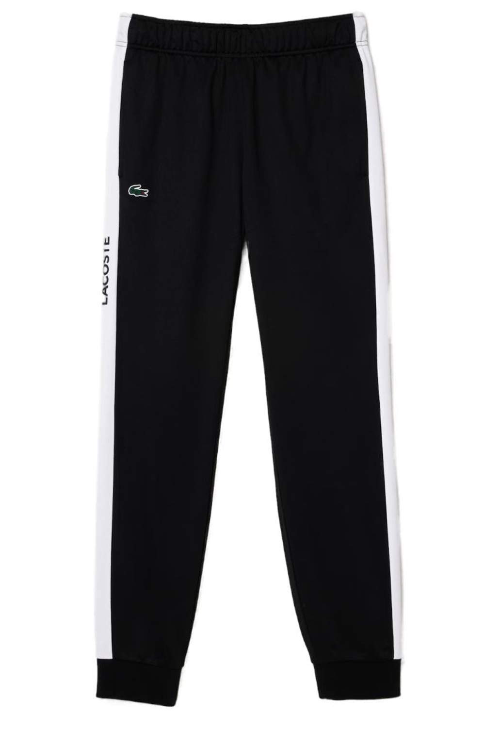 Мужские теннисные штаны Lacoste Ripstop Tennis Sweatpants - черный