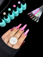 ENIGMANIC AURA Silk Cat Gel Polish with Cat's Eye Effect, 10 ml. #04