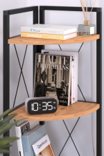 Угловой стеллаж 90х35 - сосна