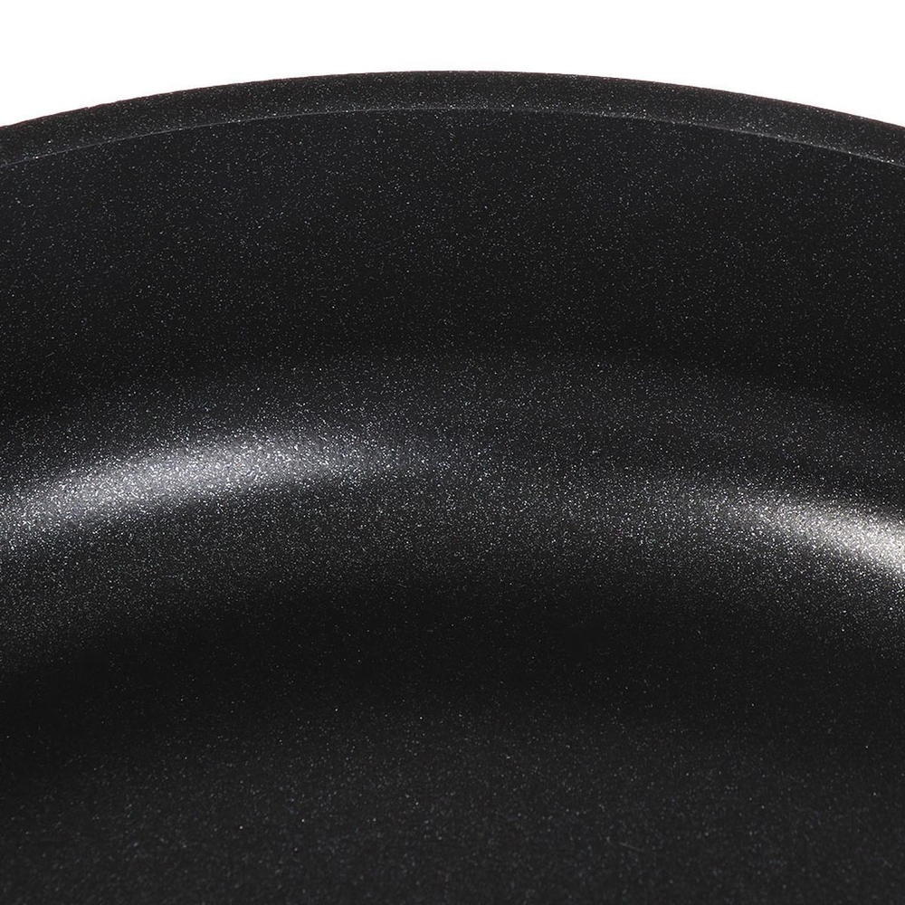 Сковорода алюминий, 20 см, антиприг, Гурман, Мерцание, черный алмаз, ГМ2001 ЧА