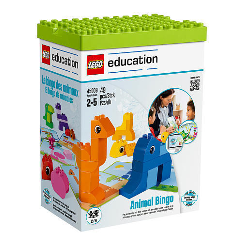 LEGO Education: Лото с животными DUPLO 45009 — Animal Bingo — Лего Образование