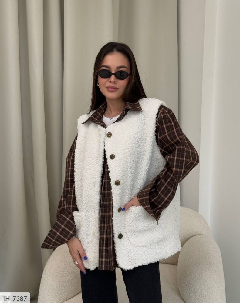 Жилет IH-7381 Фабрика Моды Жилет IH-7381 Фабрика Моды