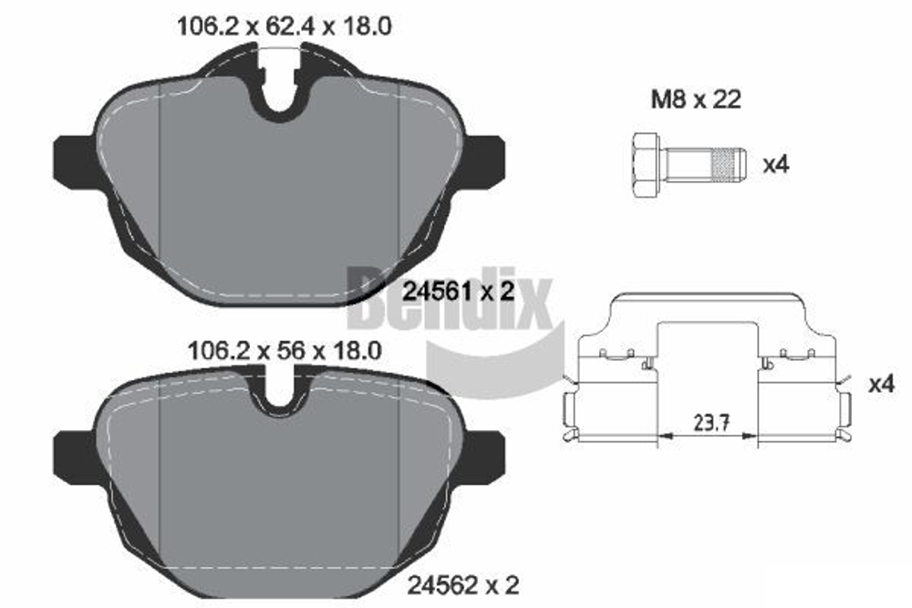 BENDIX Braking - BPD1069