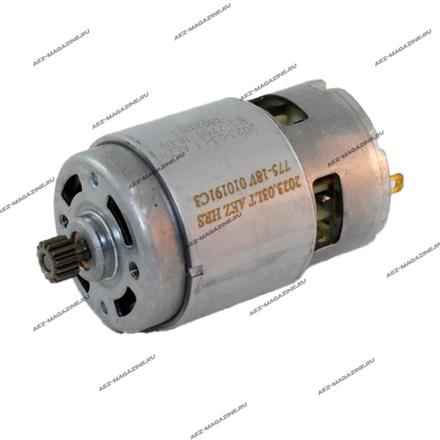 Двигатель 18В с ответной шестерней, подходит для Li-On Makita вал d4мм (большой)