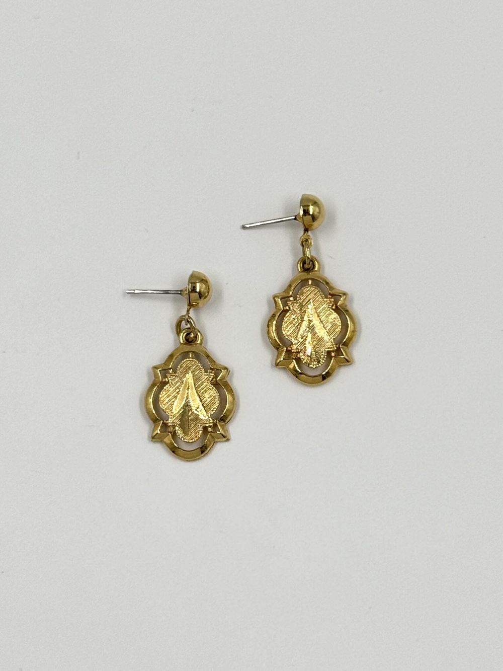 Серьги с фигурными подвесками
