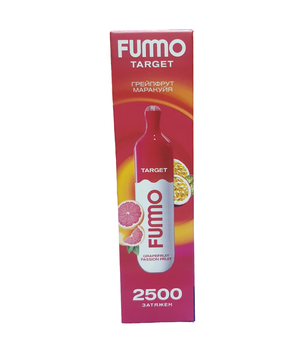 Fummo Target Грейпфрут маракуйя 2500 купить в Москве с доставкой по России