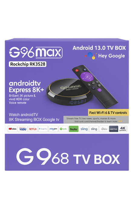 TV BOX G96 Max 19500