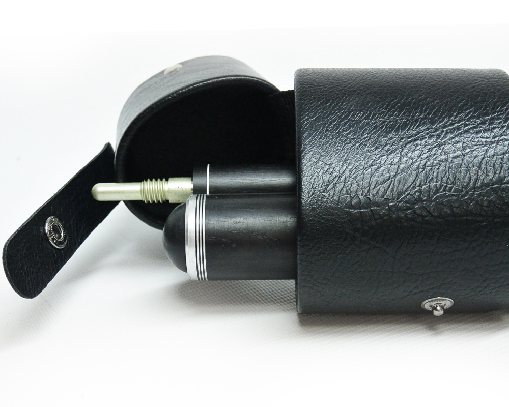 Тубус на 1 кий Меркури CLUB (1 карман) (черный/желтый)