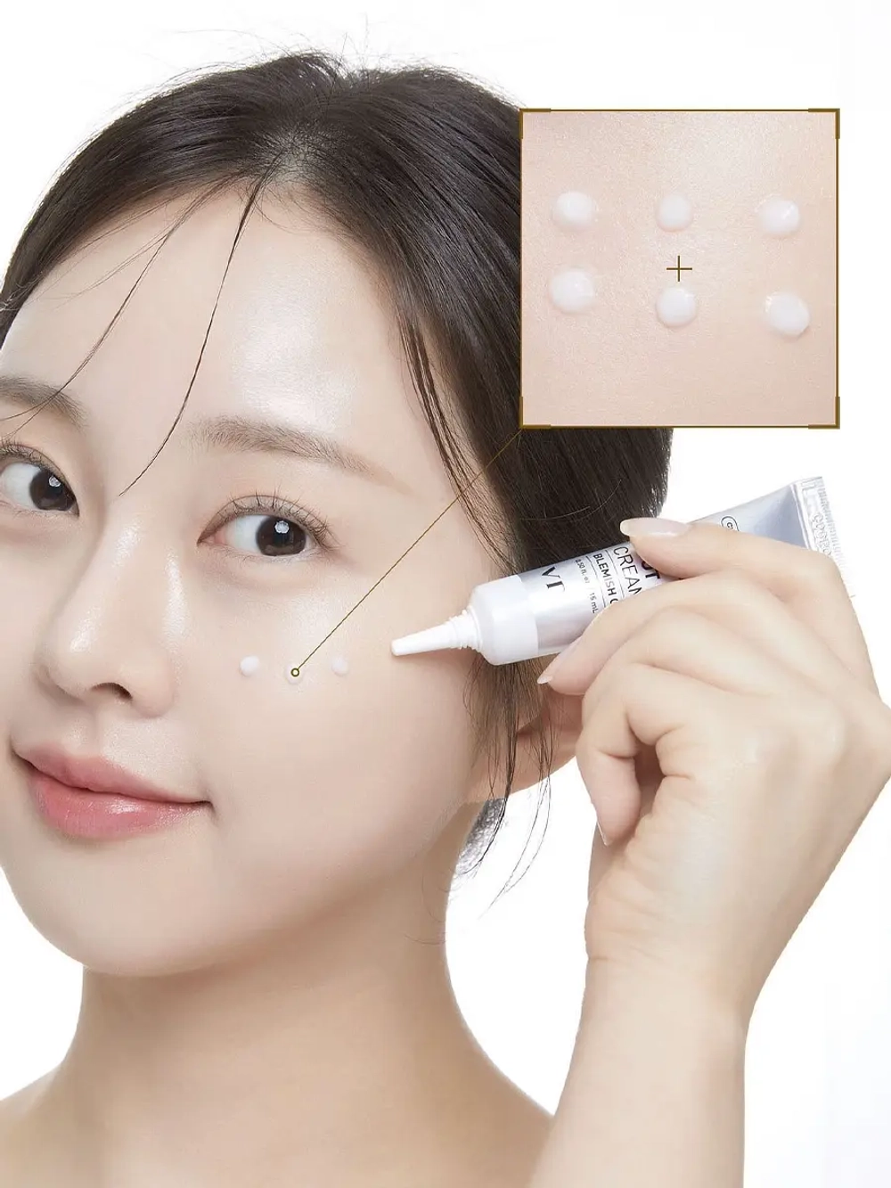 VT Cosmetics Локальный крем с микроиглами и экзосомами чеснока против воспалений Garlic AC Reedle Shot Spot Cream 15 мл