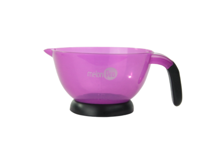 Чаша Melon Pro B-99-1 для красителя фиолетовая 450мл прорезиненное дно