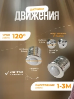 Автоматическая подсветка лестницы 29 ступеней теплый свет