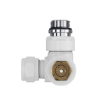 Набор термостатический трехосевой Royal Thermo Design Pro 15мм М30х1,5 (Белый)