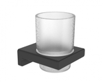 5205-C Стакан нас., стеклянная (ЧЕРНЫЙ) ViEiR  (40/1шт)