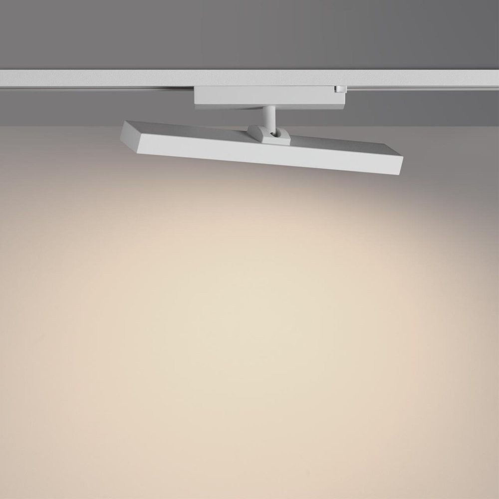 359775 PORT NT25 242 белый Светильник однофазный двухжильный трековый с переключ. цв. температуры IP20 LED 18W 180-265V 2700К/3200К/4000К STRATUS