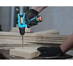 Шуруповерт, 30 мм, 12 В, 1400 об/мин, патрон - быстрозажимной, разноцветный, надежный