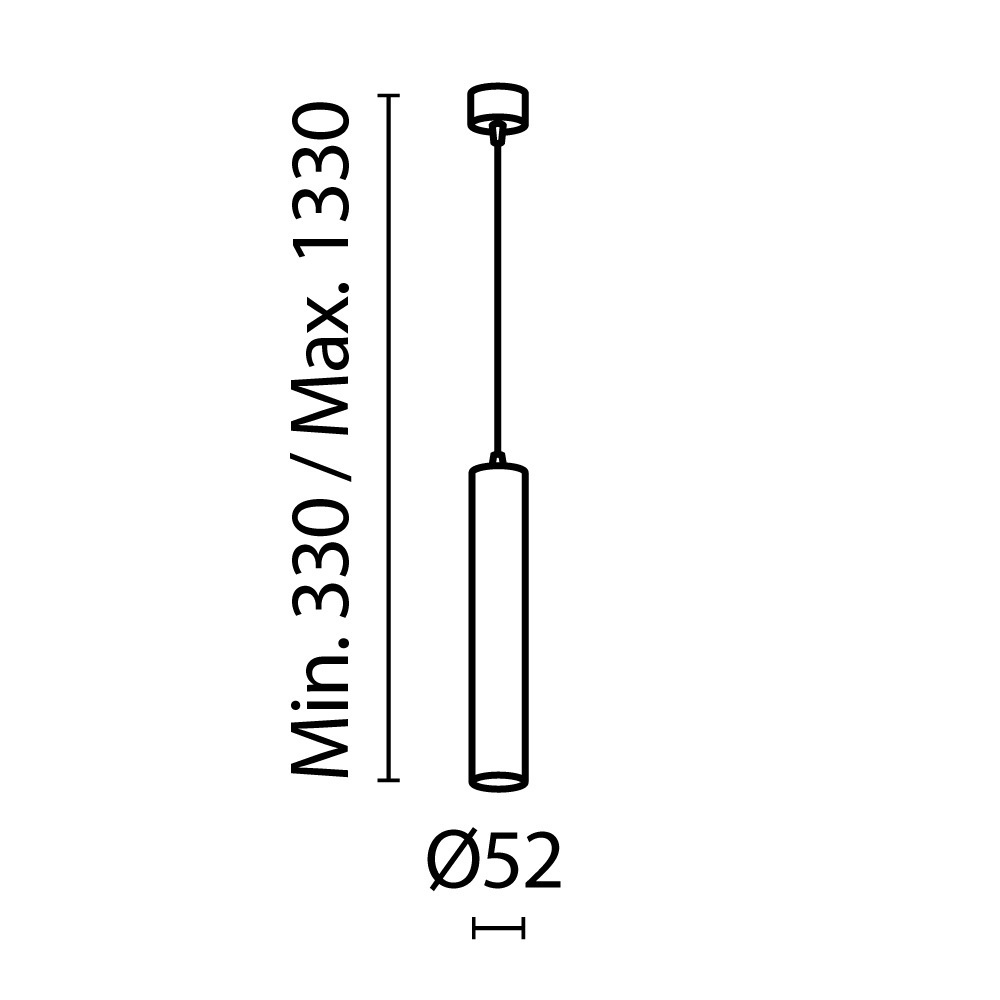 Подвесной светодиодный светильник Maytoni Focus LED P072PL-L12B4K-1