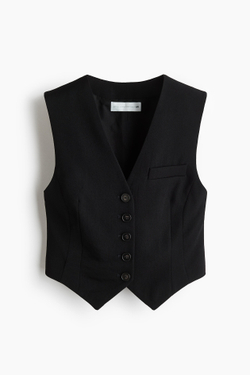 H&M - Stella McCartney Шерстяной жилет, черный