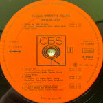 Blood, Sweat & Tears ‎– New Blood (Голландия 1972г.)