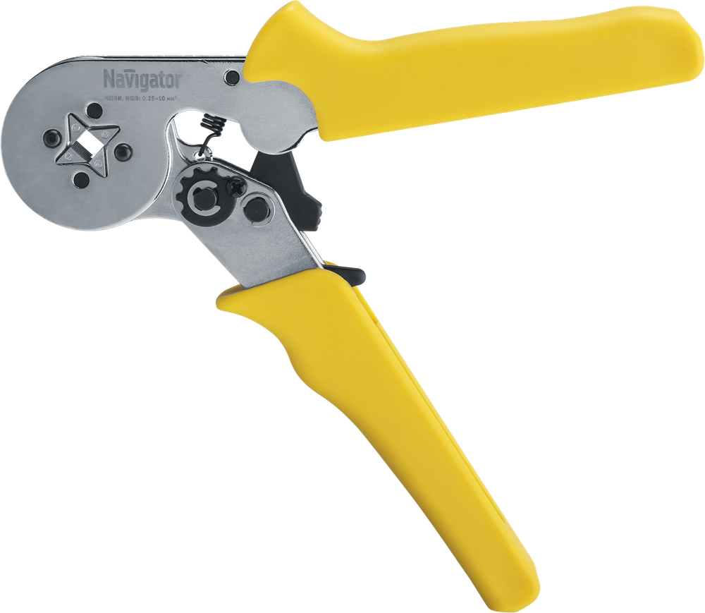 Пресс-клещи Navigator 80 365 NHT-Pkv01-D-10 (для втулочных, 10 мм2)