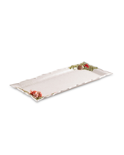 Блюдо сервировочное прямоугольное Bordallo Pinheiro Рождественская гирлянда 18.5х43см