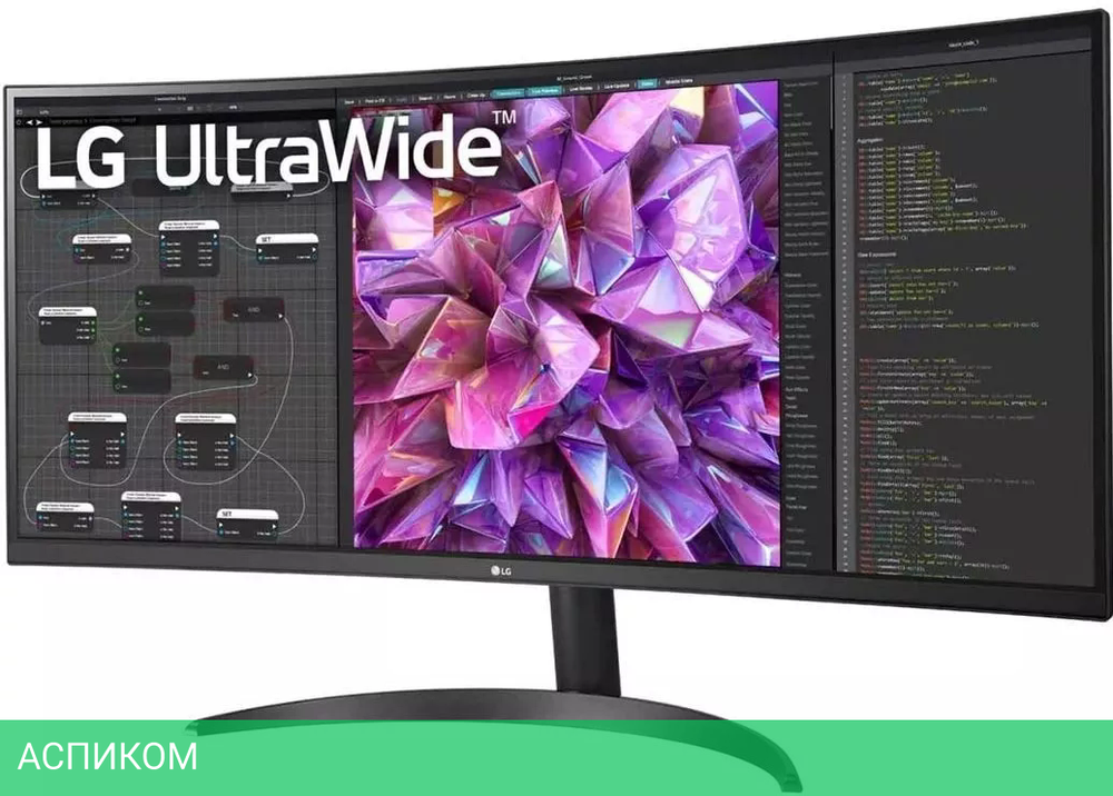 Монитор LG UltraWide 34WQ60C-B