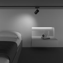 Трековый трехфазный светодиодный светильник Maytoni Trinity Vuoro TR029-3-10W3K-W-B