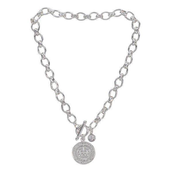 Колье Fiore Luna With a coin BL4545 S