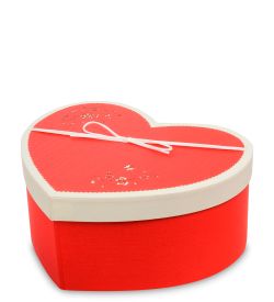 WF-93/2-A Коробка «Сердце» цв.красн./беж.