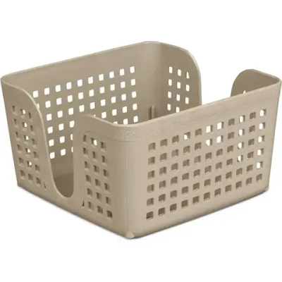 Салфетница Лофт 15 см квадратная (латте)