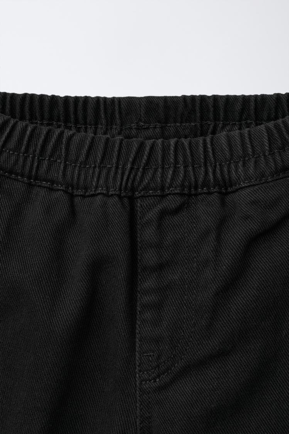 ZARA БРЮКИ BALLOON, ЧЕРНЫЙ