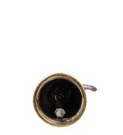 AM-1905 Фигурка «Колокольчик-Виноград» (латунь, янтарь)