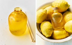 Zara Home Аромадиффузор Ginger Lemon 180 мл, тростниковые палочки микадо, аромат свежий цитрусовый, Горчичный