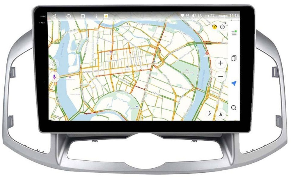 Магнитола для Chevrolet Captiva 2011-2015 - Vaycar VA10-0109-2K на Android 13, 8-ядер, 2K QLED, ТОП процессор, CarPlay,4G SIM-слот