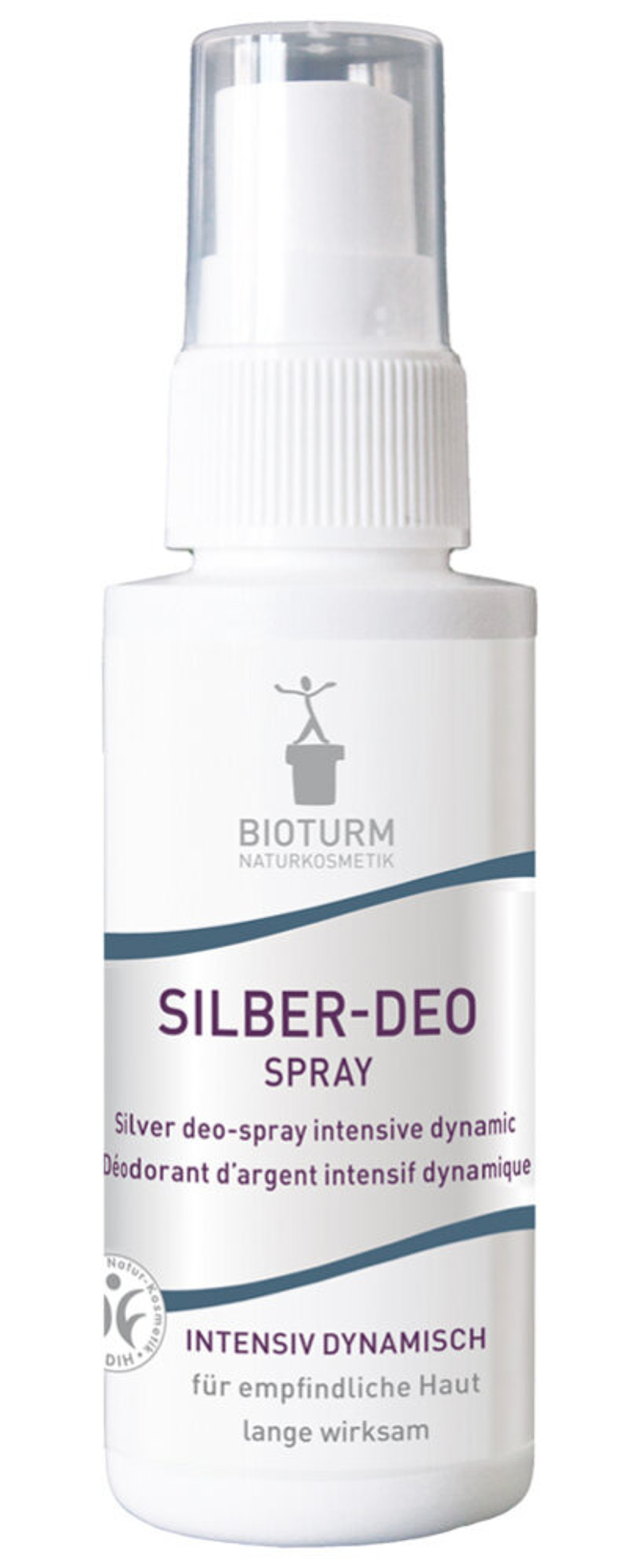 Дезодорант-спрей Bioturm Silver INTENSIVE dynamic № 87, 50 мл