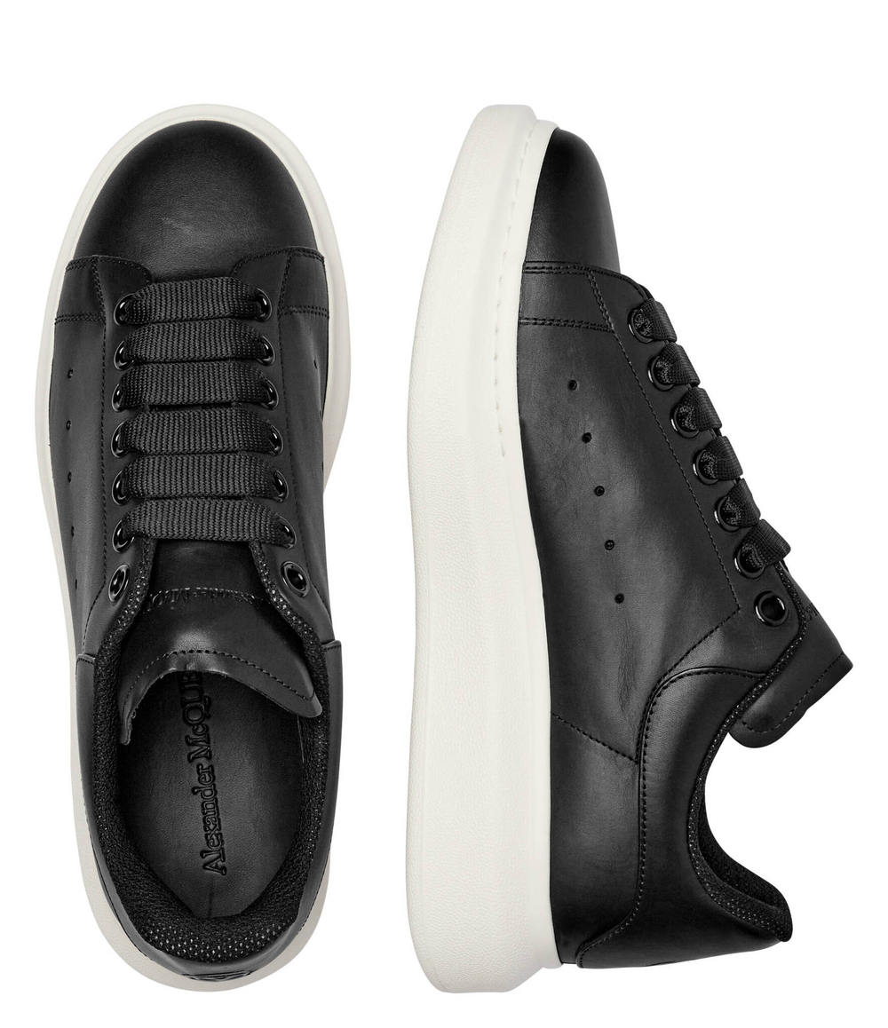 Кожаные кроссовки Alexander McQueen - черный(807880 WHABB)