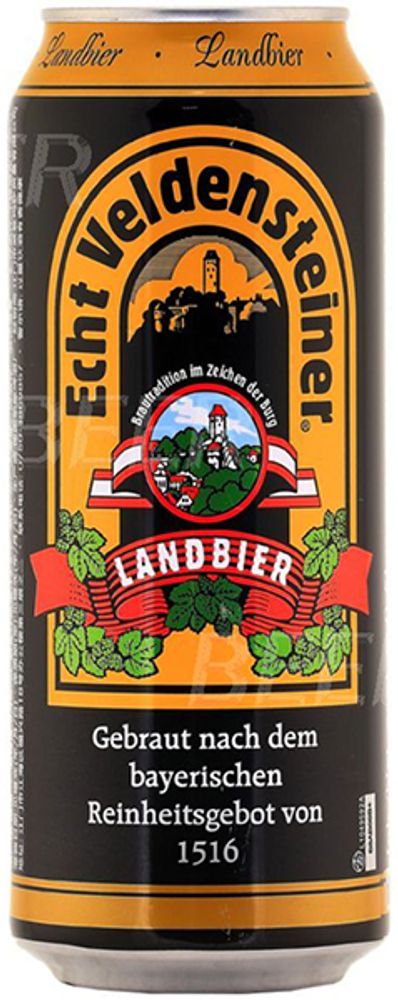 Пиво Эхт Фельденштайнер Ландбир / Echt Veldensteiner Landbier 0.5л - 24шт