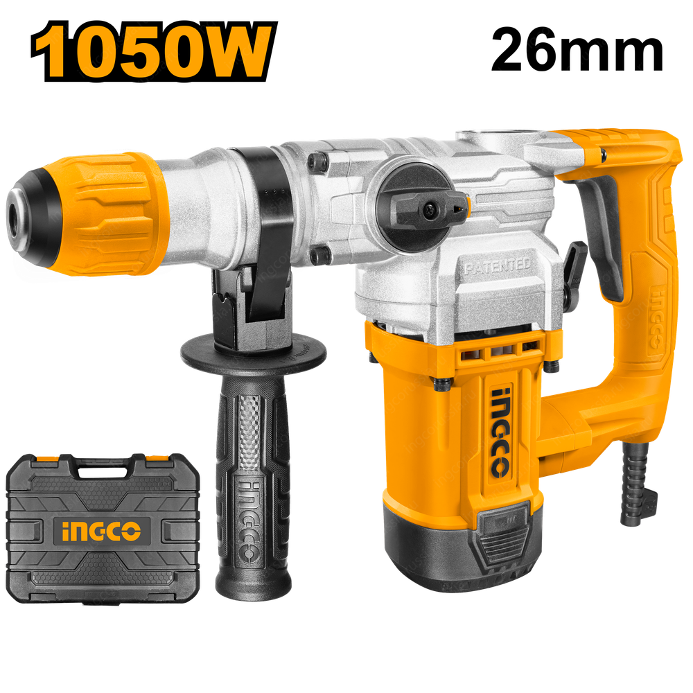 Перфоратор SDS-Plus INGCO RH10506 INDUSTRIAL 1050 Вт 4,5 Дж
