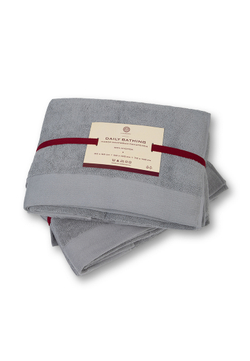 Полотенце 30x50 Luxberry Daily Bathing серое