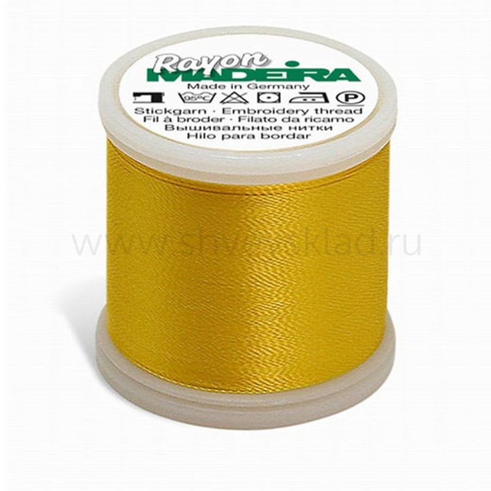 Нитки вышивальные вискоза Madeira Rayon №40, 200 м, цв. 1068, 9840, 5 катушек