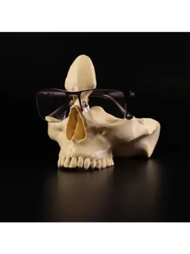 Подставка череп для очков и мелочей в прихожую, 3D печать