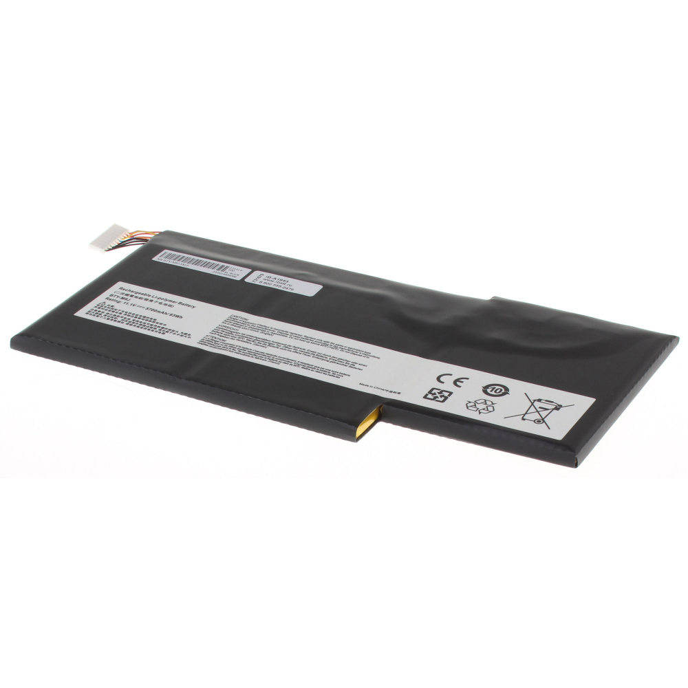 Аккумуляторная батарея iBatt 5700mAh для ноутбука MSI GS63VR( BTY-M6J, BTY-U6J)