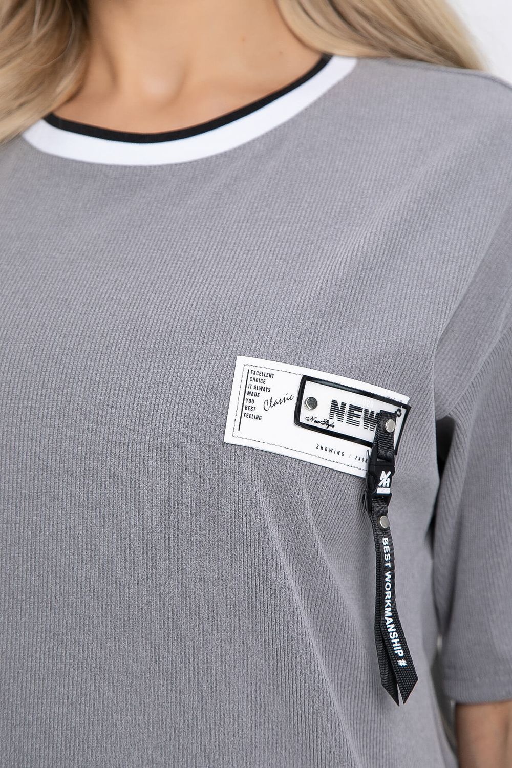 Джемпер "Ника" (серый) Б8339 LT Collection