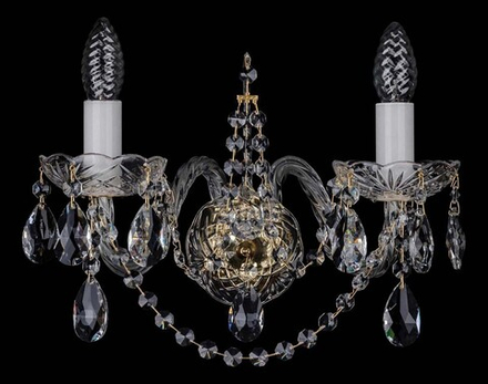 Бра Bohemia Ivele Crystal 1411 1411B/2/195/XL/G