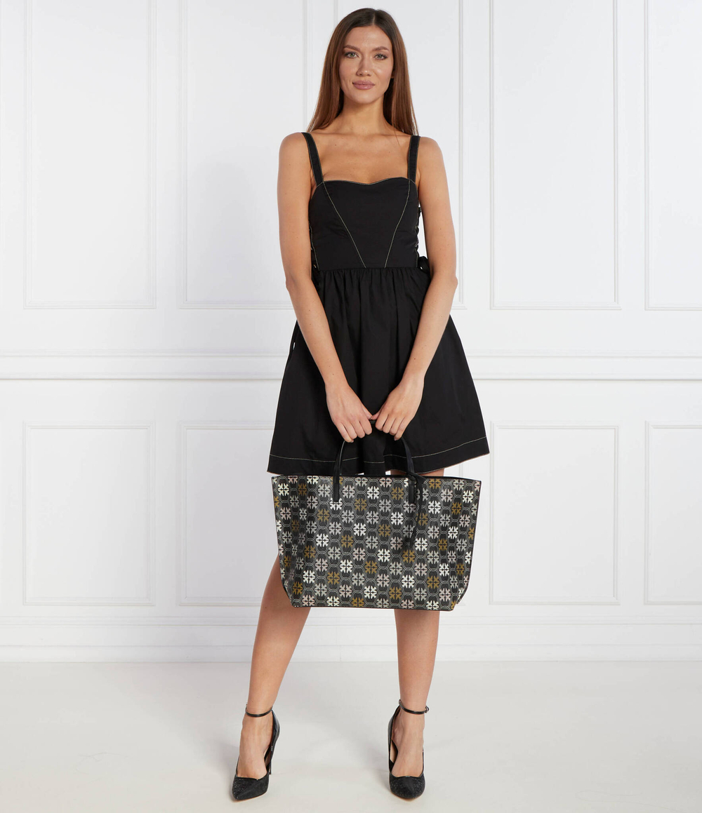 Кожаная сумка-шопер CARRIE Pinko - черный(102832 A1EM)